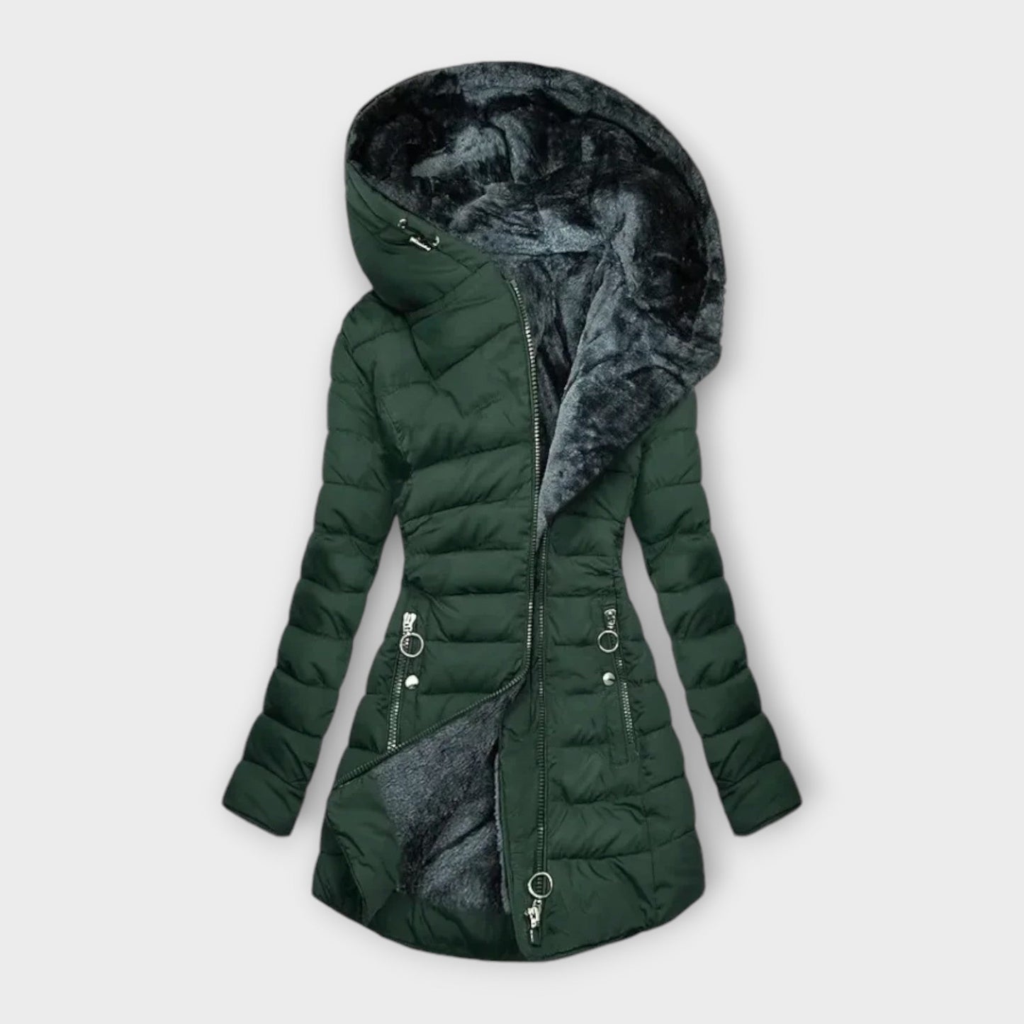 Kori - Coat With Fur Lining