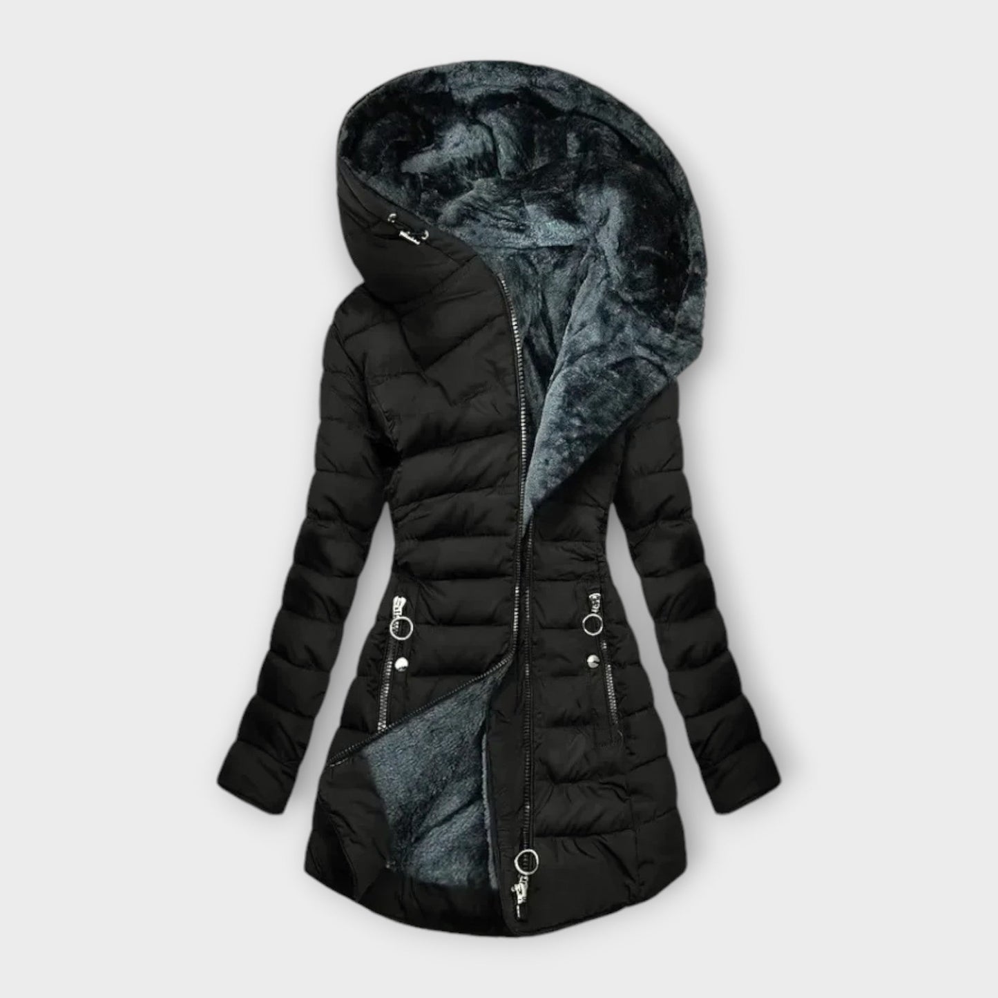 Kori - Coat With Fur Lining