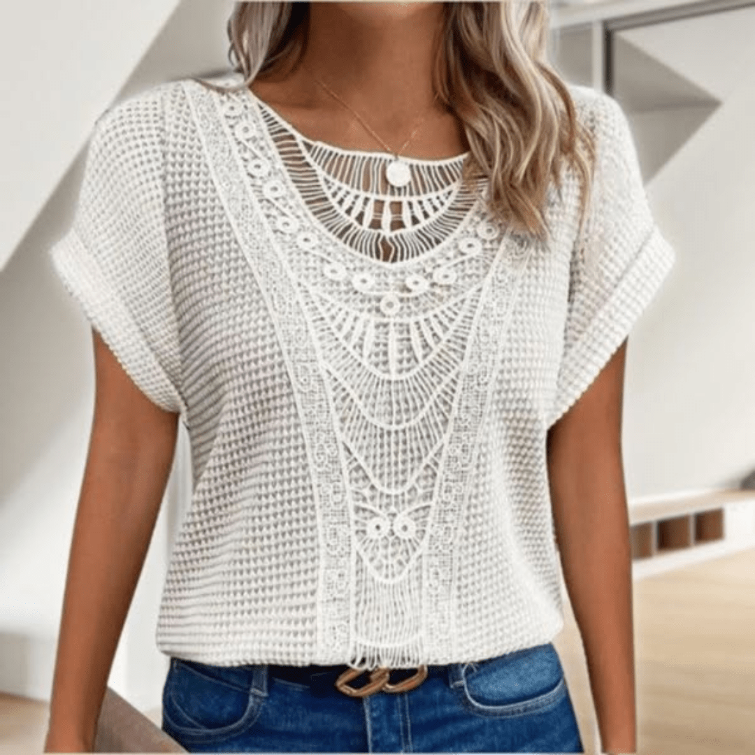 Liva | Elegant Ibiza style shirt