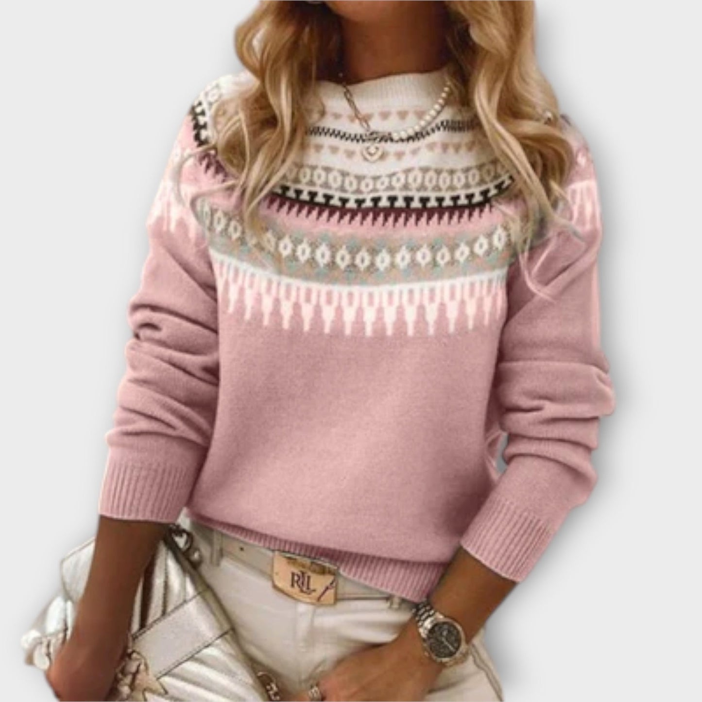 Lena - Cozy and warm knit sweater for everyday life