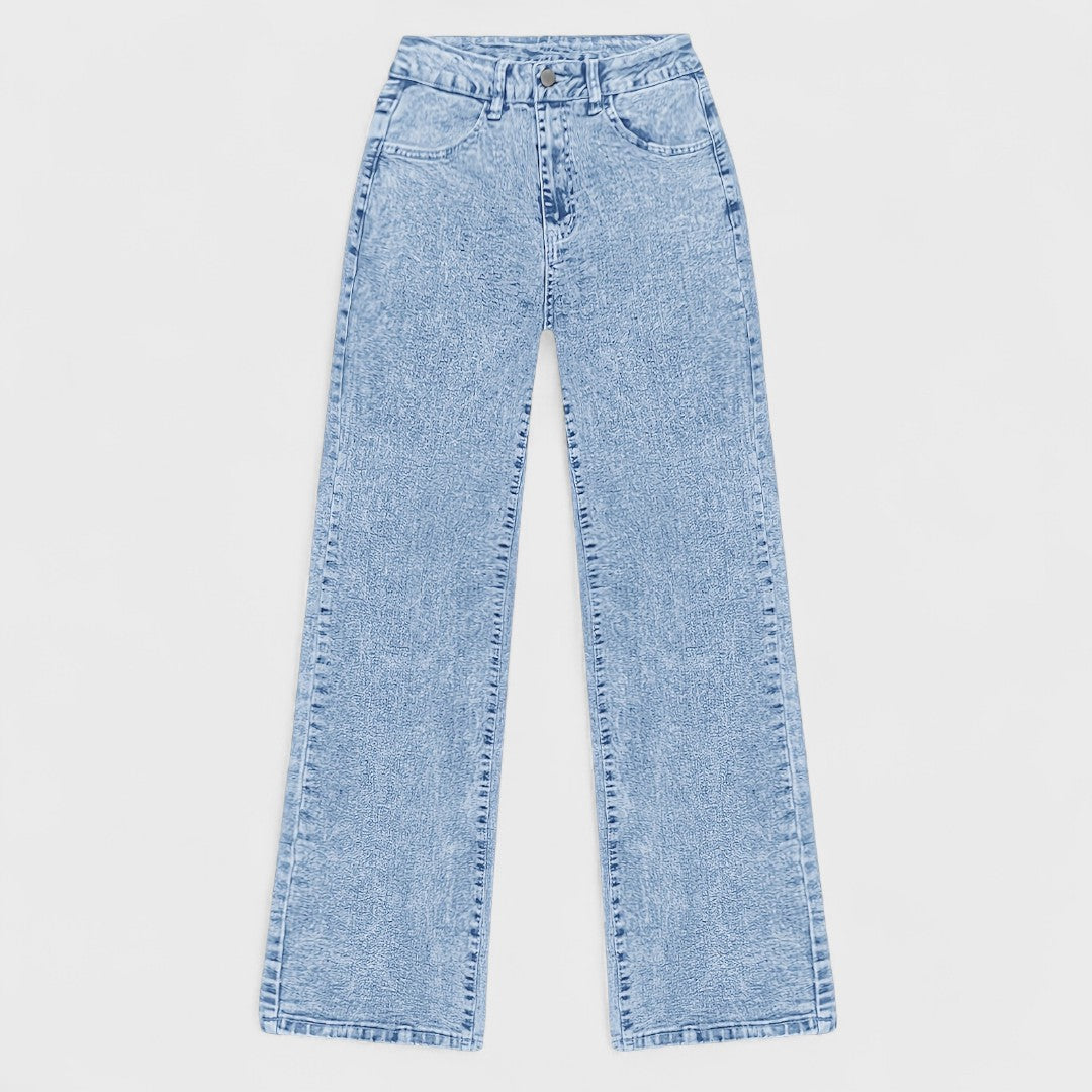 Mara - Women's Wide Leg Straight Leg Jeans