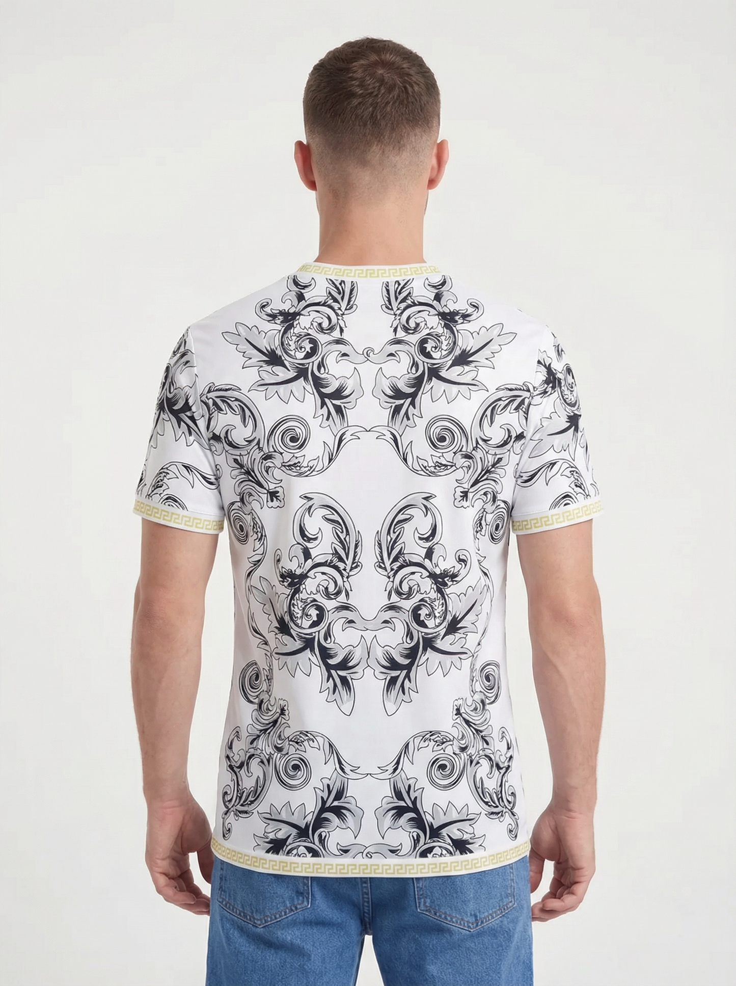 ITALY 2023 CONCEPT VERSACE WHITE HOME SHIRT