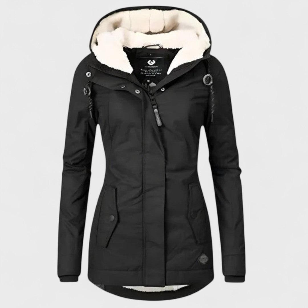 Amélie - Waterproof winter jacket with hood