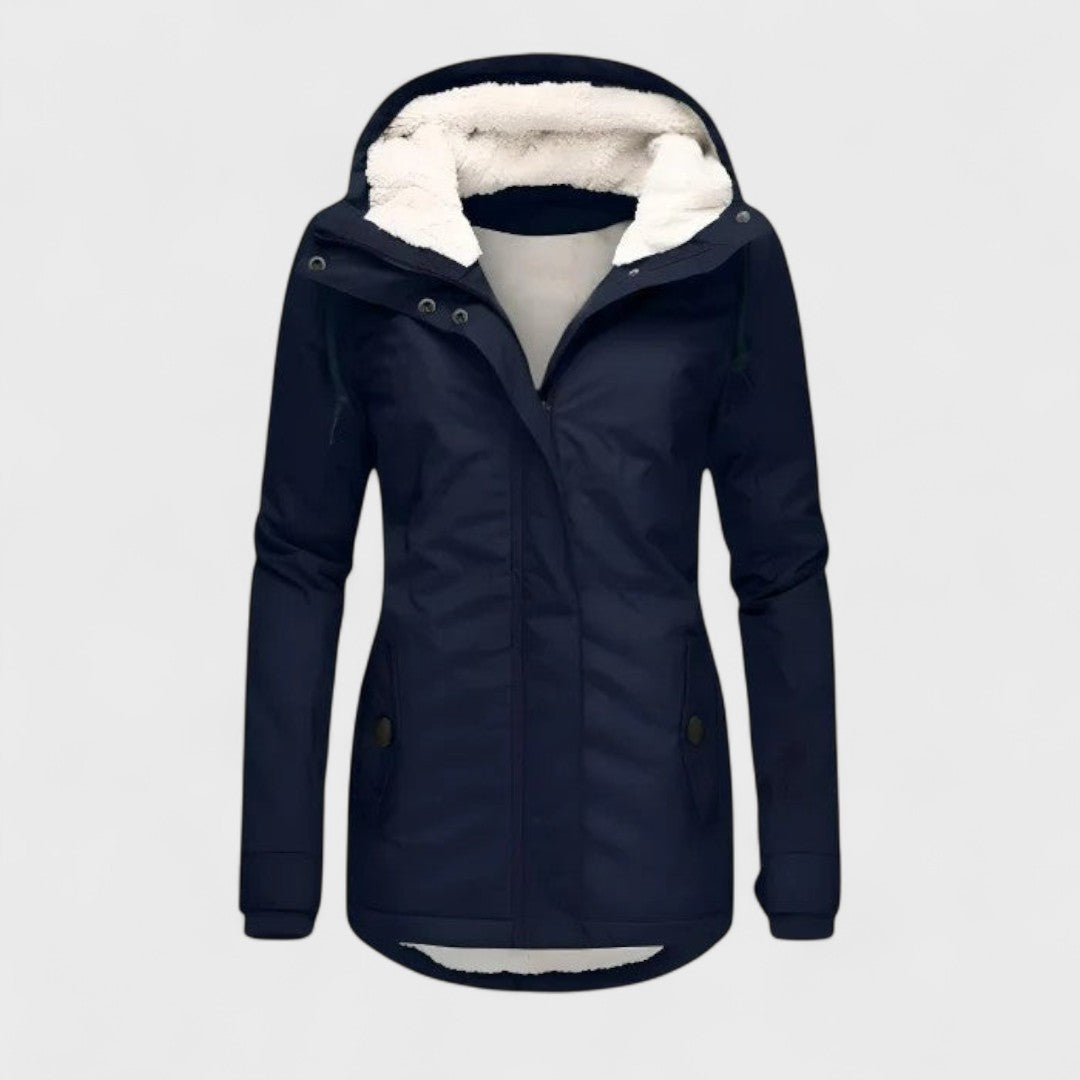 Amélie - Waterproof winter jacket with hood