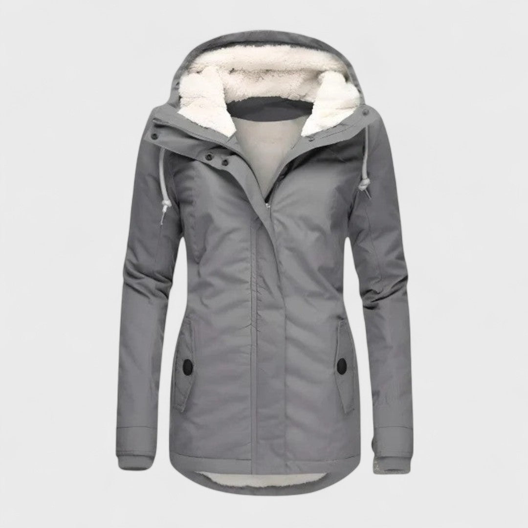 Amélie - Waterproof winter jacket with hood