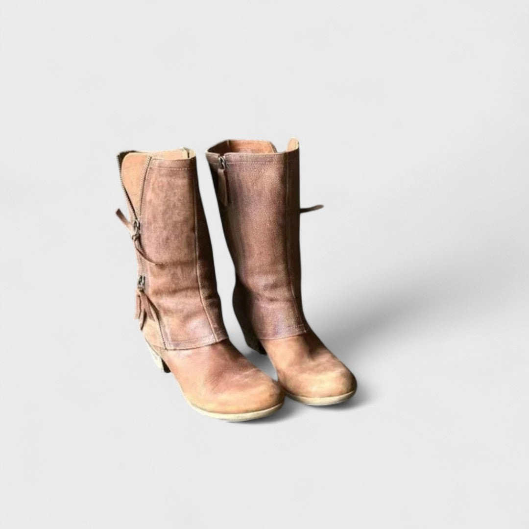 Alma - Mid-calf vintage boots