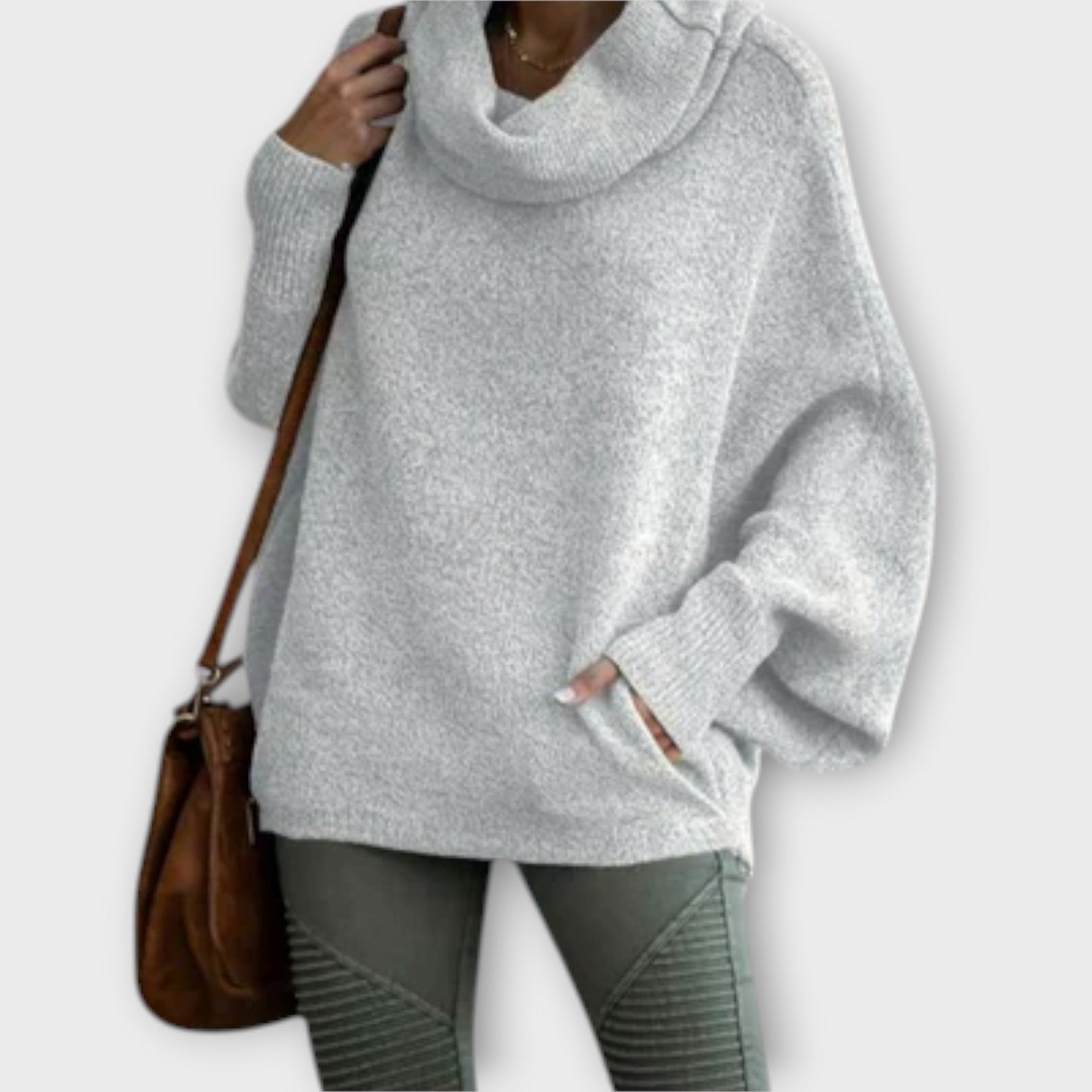 Ulrike - Elegant women's turtleneck sweater