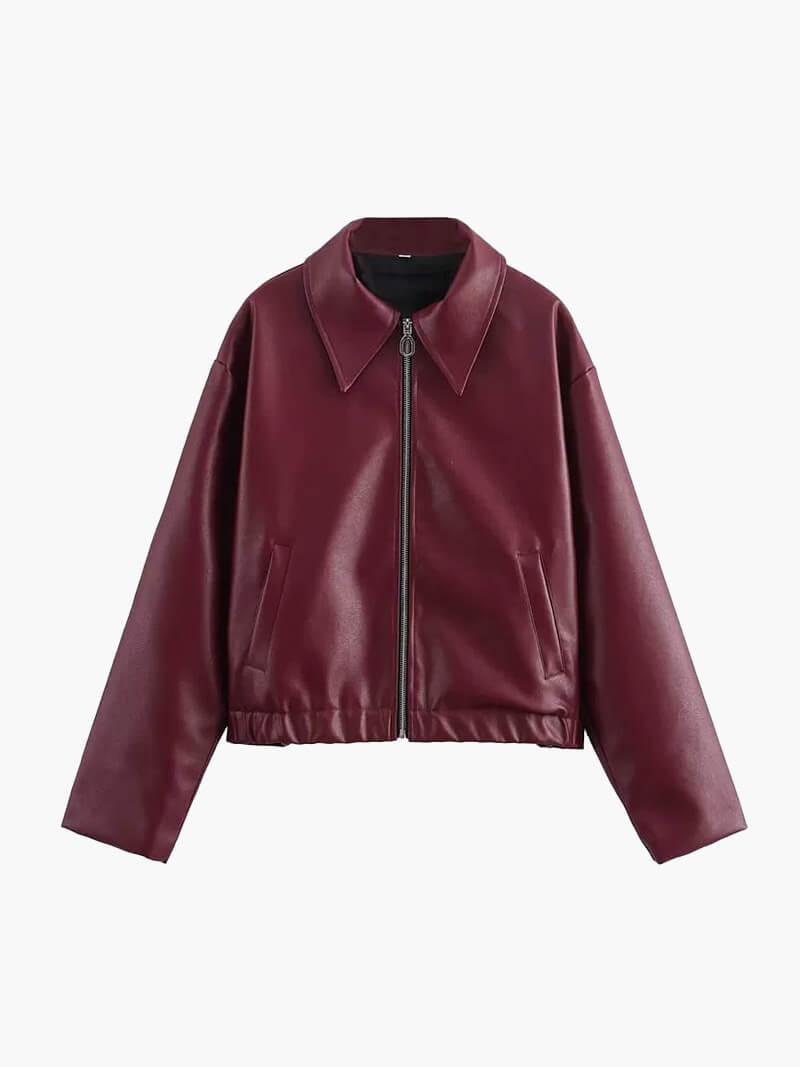 Romy - leather jacket