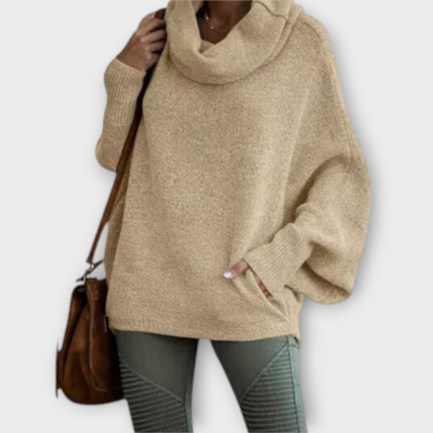 Ulrike - Elegant women's turtleneck sweater