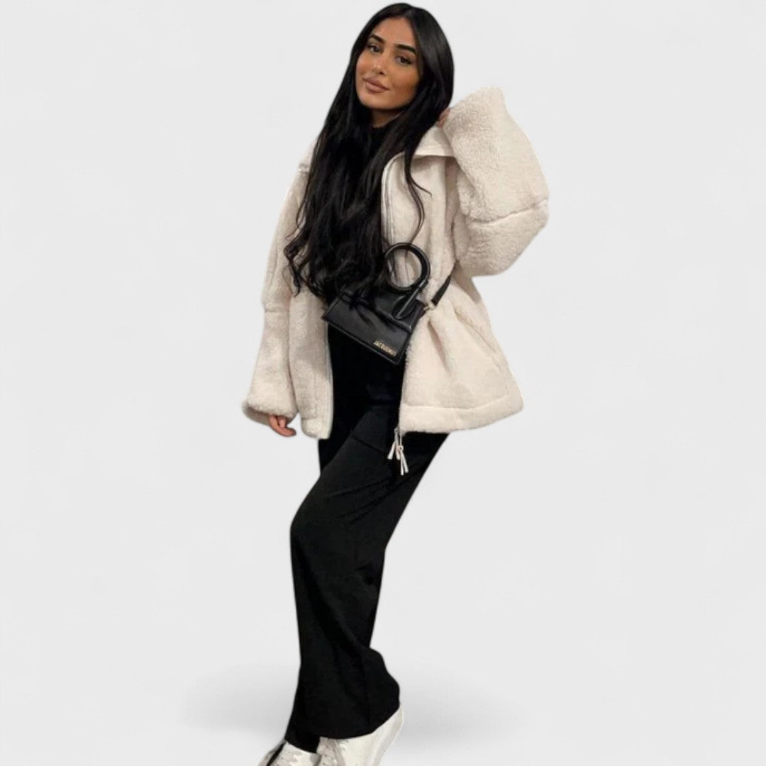 Kaja - Soft plush coat