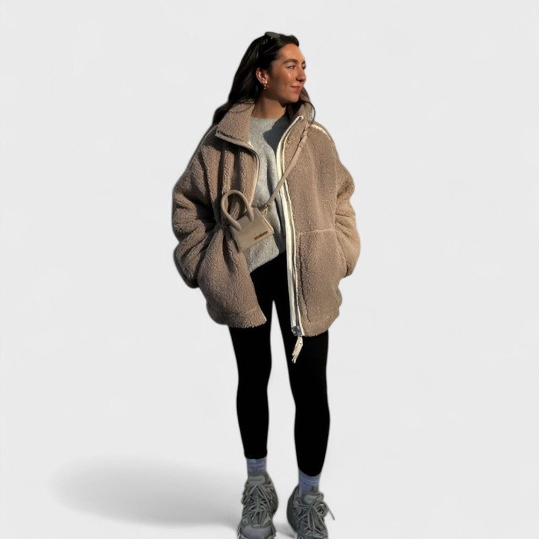 Kaja - Soft plush coat