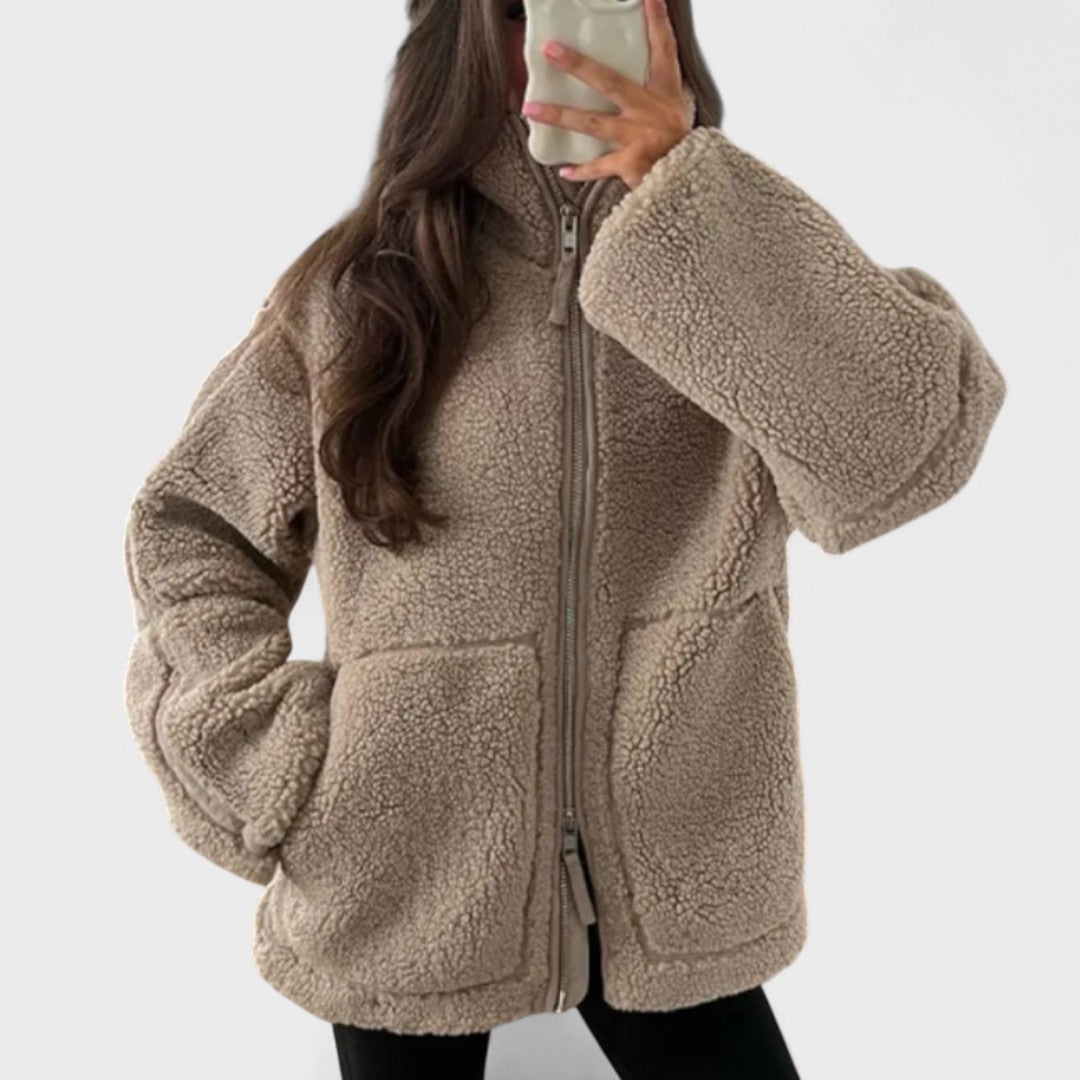 Kaja - Soft plush coat