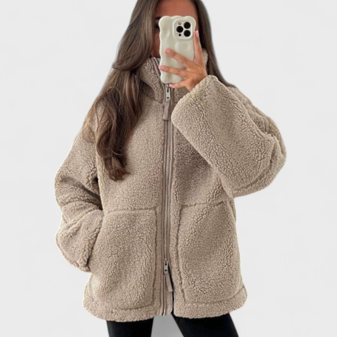 Kaja - Soft plush coat