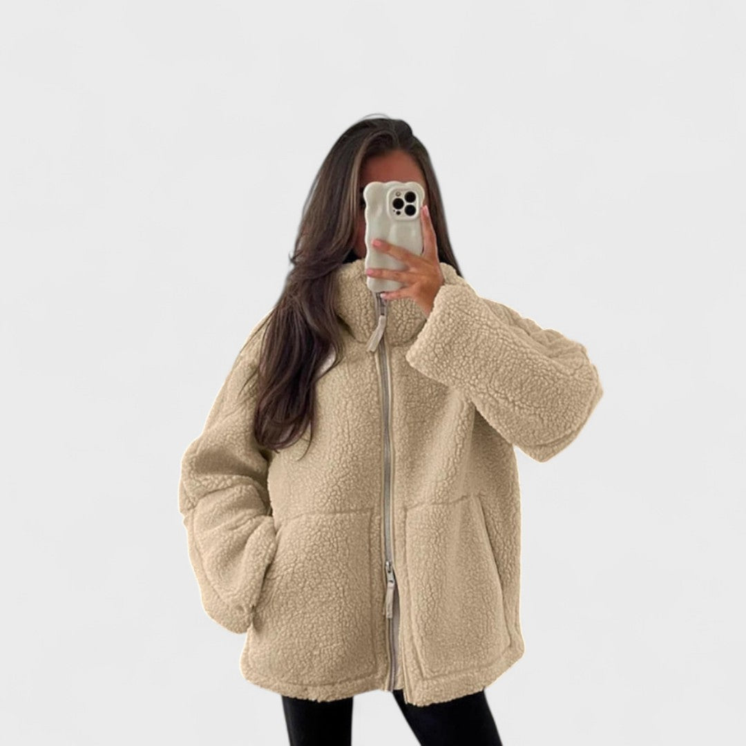 Kaja - Soft plush coat