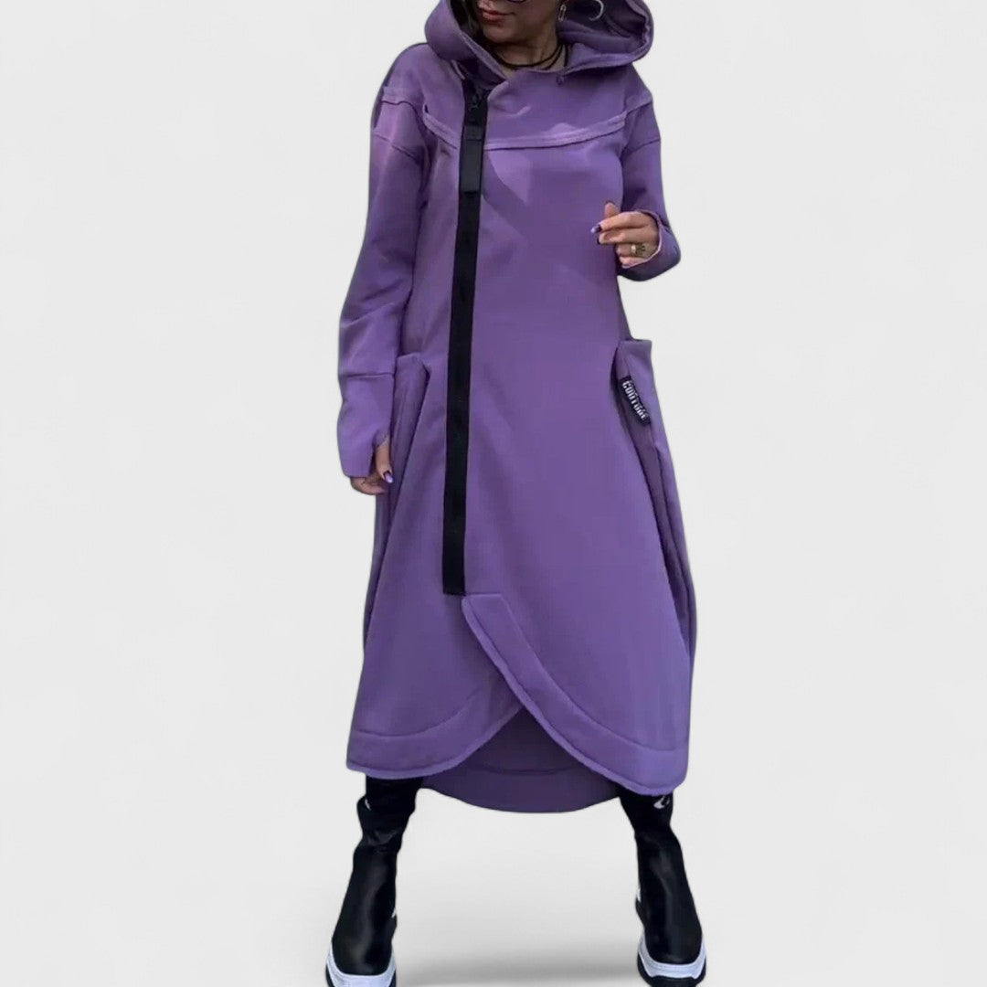 Mana - Full-zip hoodie in lightweight, breathable fabric