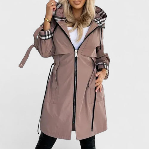 Orla - Waterproof and windproof coat with zip