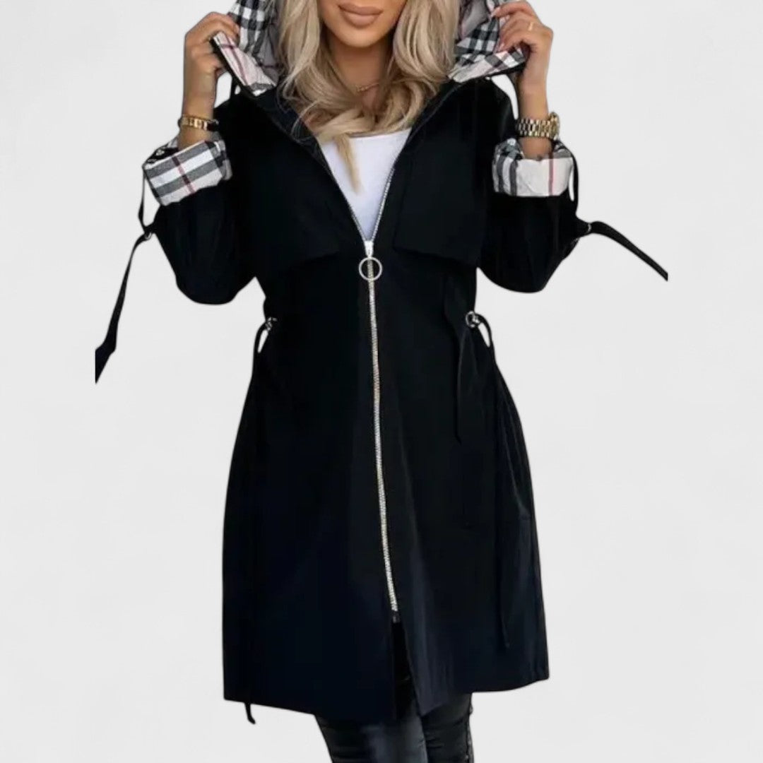Orla - Waterproof and windproof coat with zip