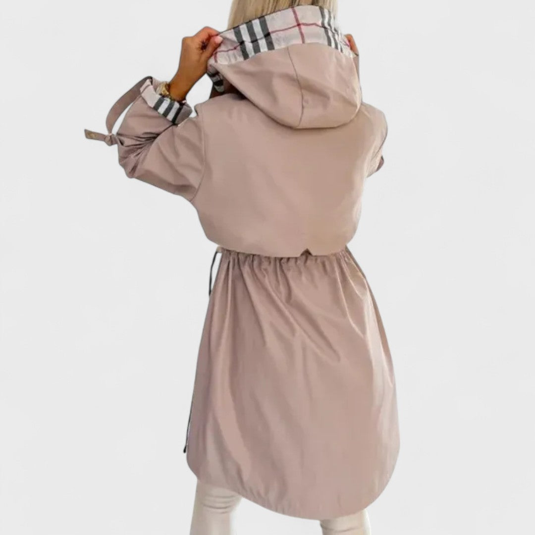 Orla - Waterproof and windproof coat with zip