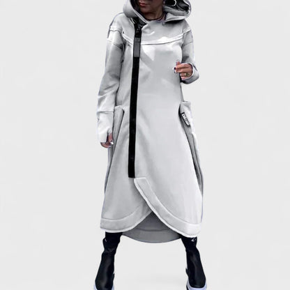 Mana - Full-zip hoodie in lightweight, breathable fabric