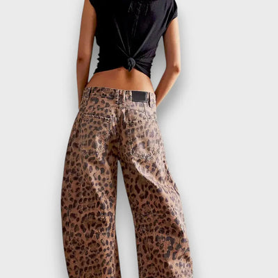 Edith – Animal Print Pants
