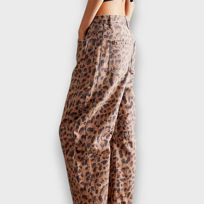 Edith – Animal Print Pants