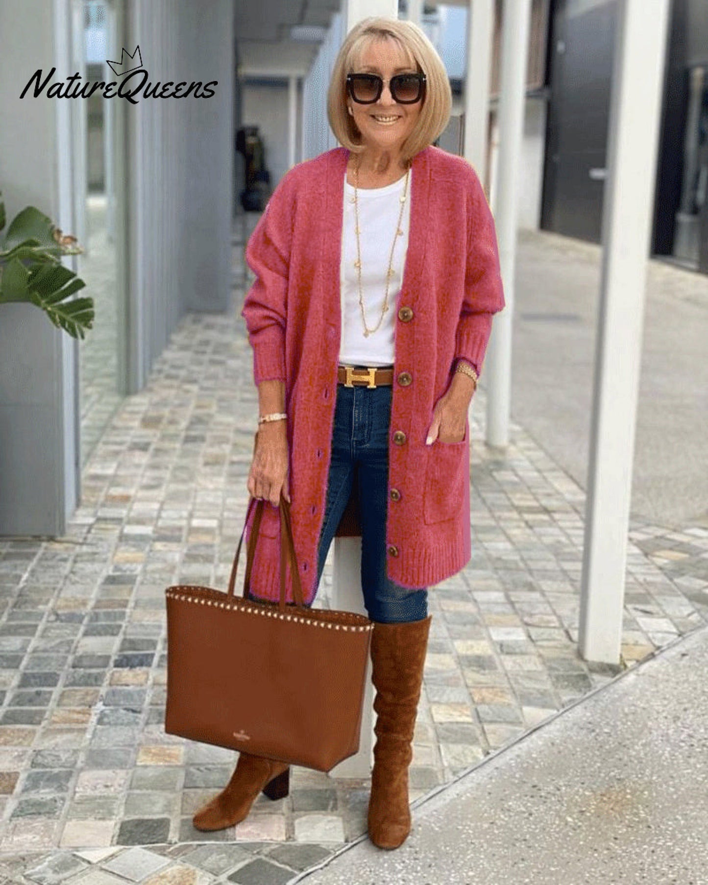 Solid Color Sweater Cardigan Sweaters