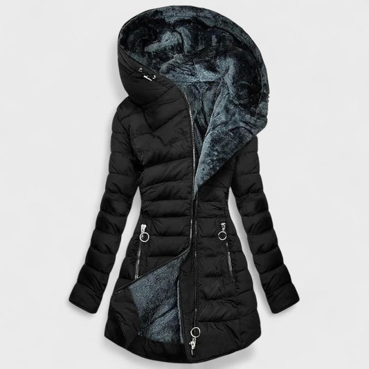 Lora - Lightweight and warm mid-length jacket