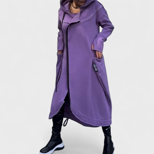 Mana - Full-zip hoodie in lightweight, breathable fabric