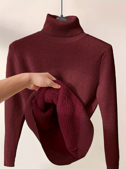 Zoe - Soft Turtleneck Sweater
