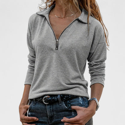 Madonna - Elegant long-sleeved blouse