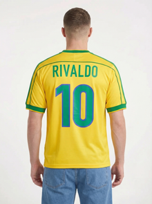BRAZIL 1998 RETRO WC HOME SHIRT