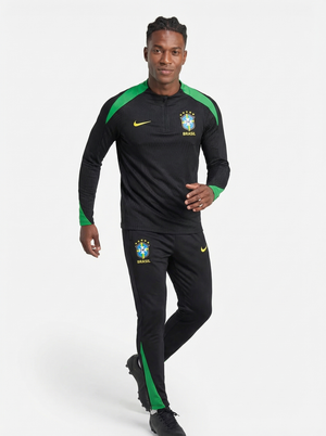 BRAZIL BLACK AND GREEN TRACKSUIT