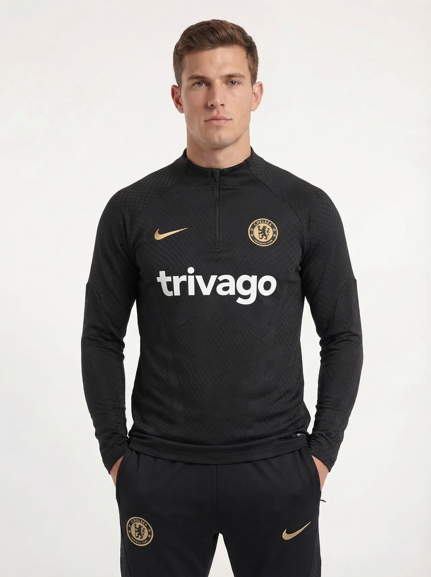 CHELSEA BLACK TRACKSUIT