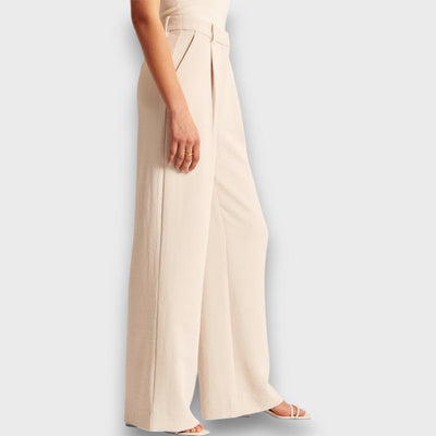 Alva – High-waisted wide-leg trousers