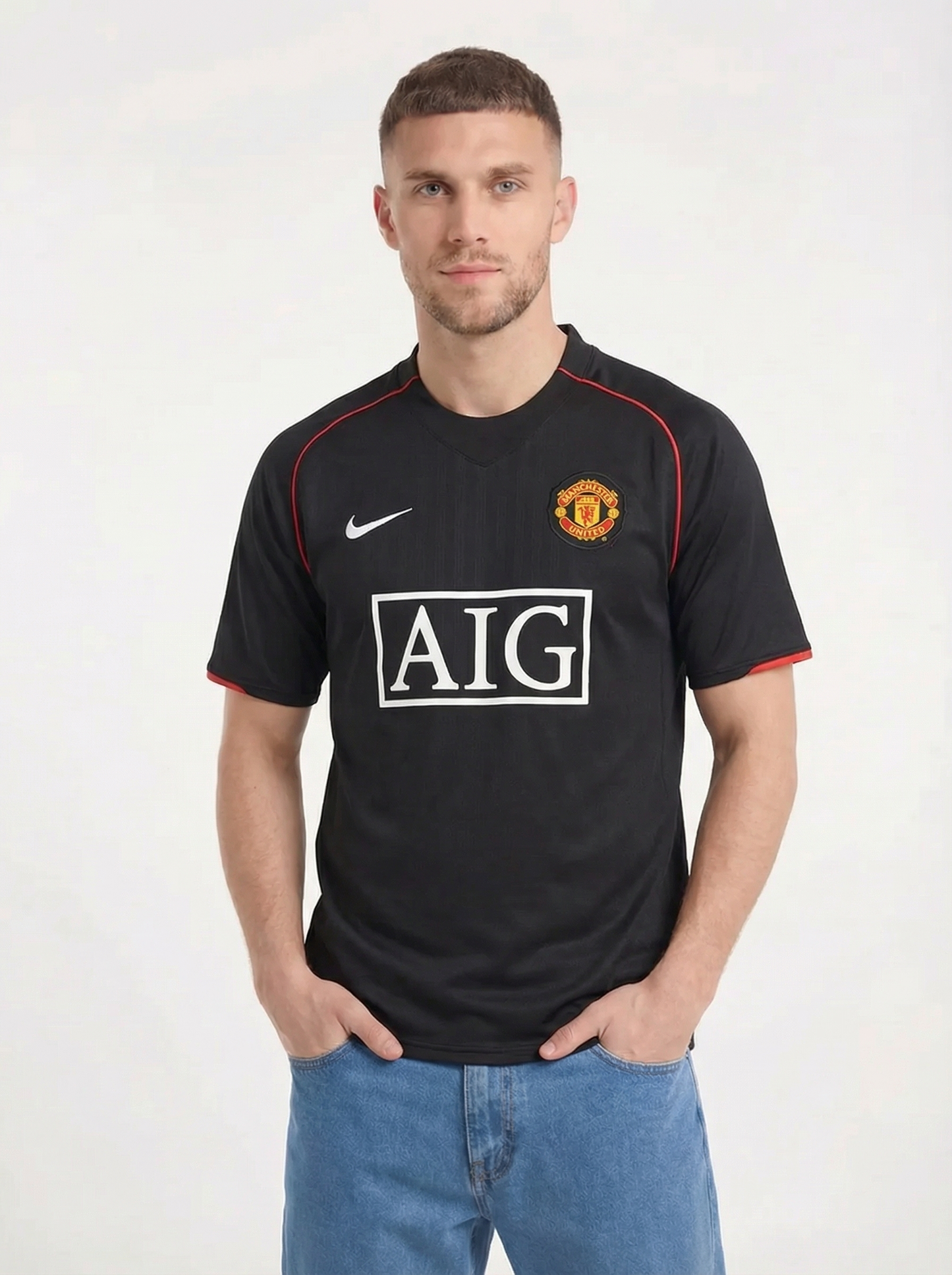 MANCHESTER UNITED 2007-08 AWAY SHIRT