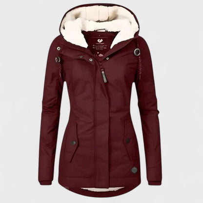 Amélie - Waterproof winter jacket with hood