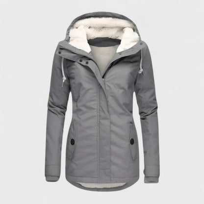 Amélie - Waterproof winter jacket with hood