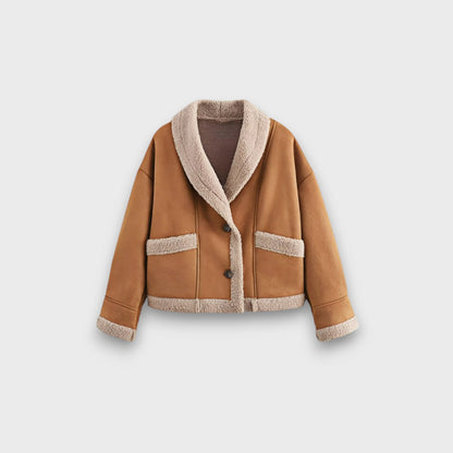 Gina – Warm jacket with plush lining