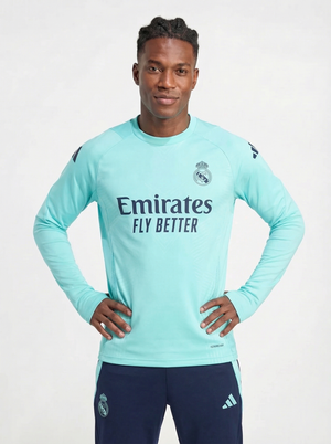 REAL MADRID DARK BLUE AND MINT TRACKSUIT