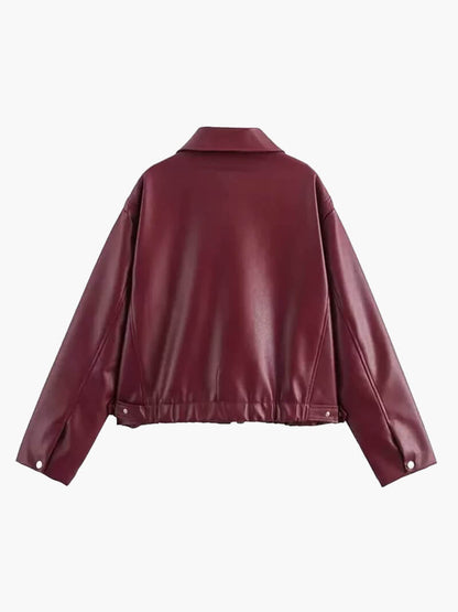 Romy - leather jacket