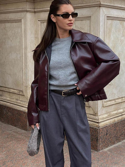 Romy - leather jacket