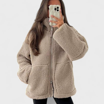 Kaja - Soft plush coat