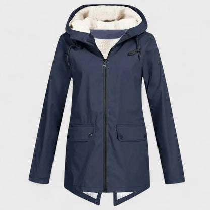 Astrid - Fleece-lined rain parka