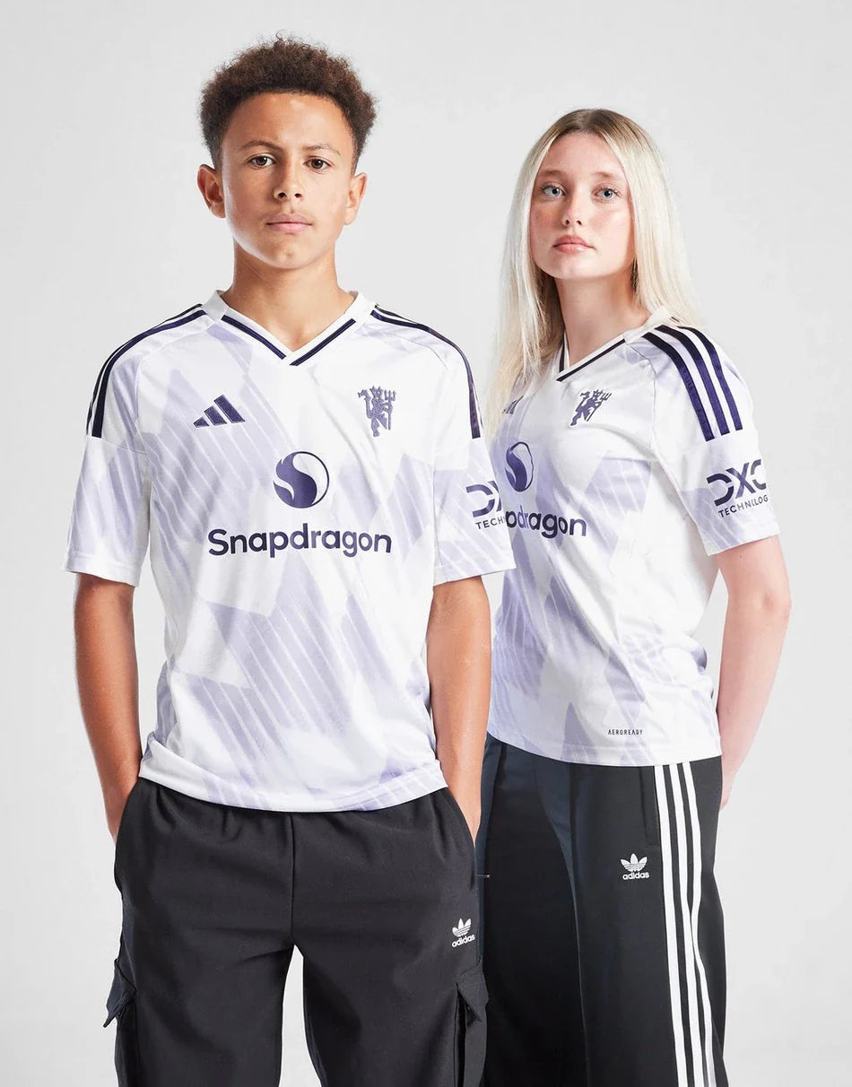 ADIDAS MANCHESTER UNITED FC 2025/26 AWAY SHIRT JUNIOR
