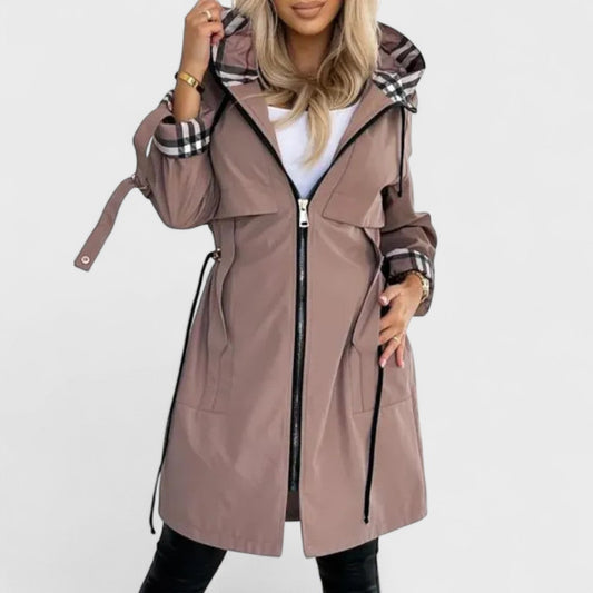 Orla - Waterproof and windproof coat with zip